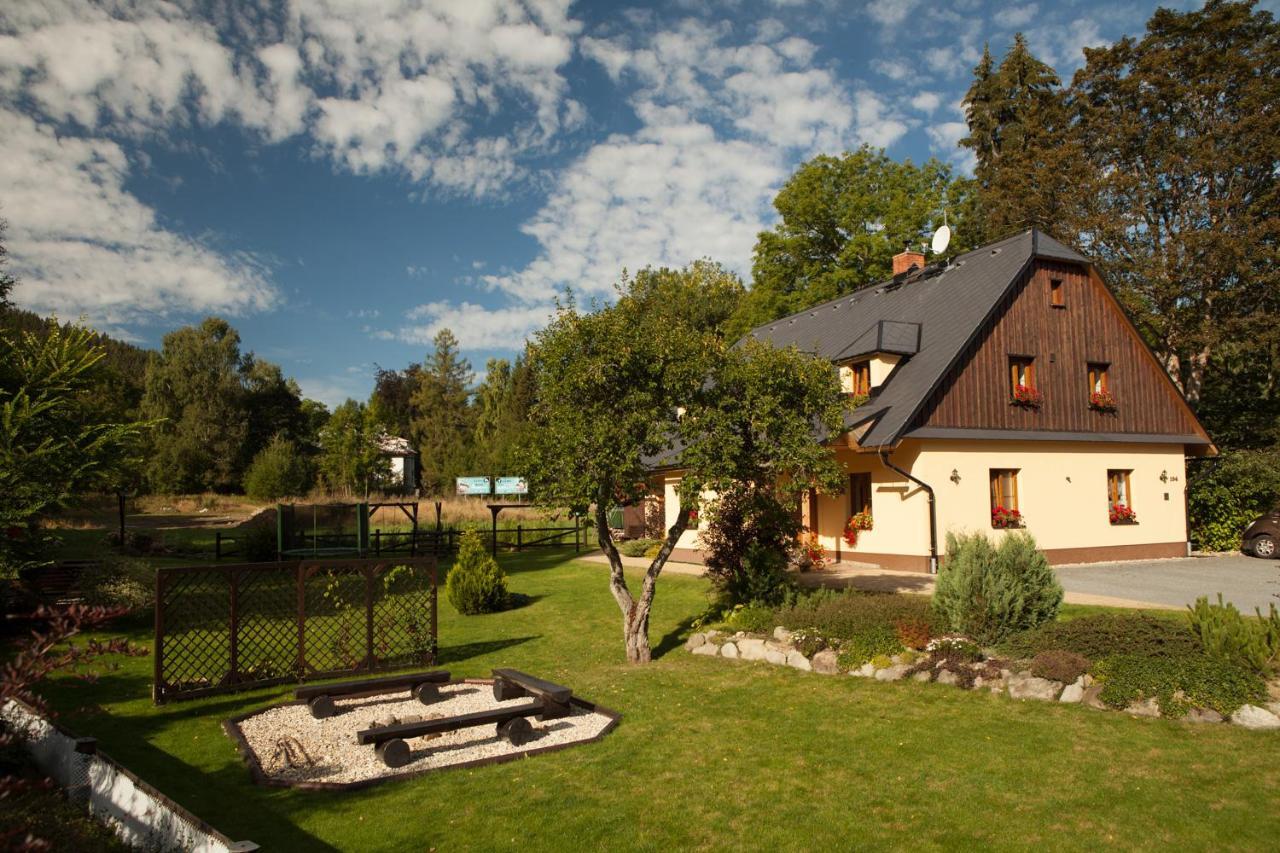 Penzion Pod Strani Malá Morávka Exteriör bild
